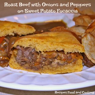 Roast Beef with Onions and Peppers