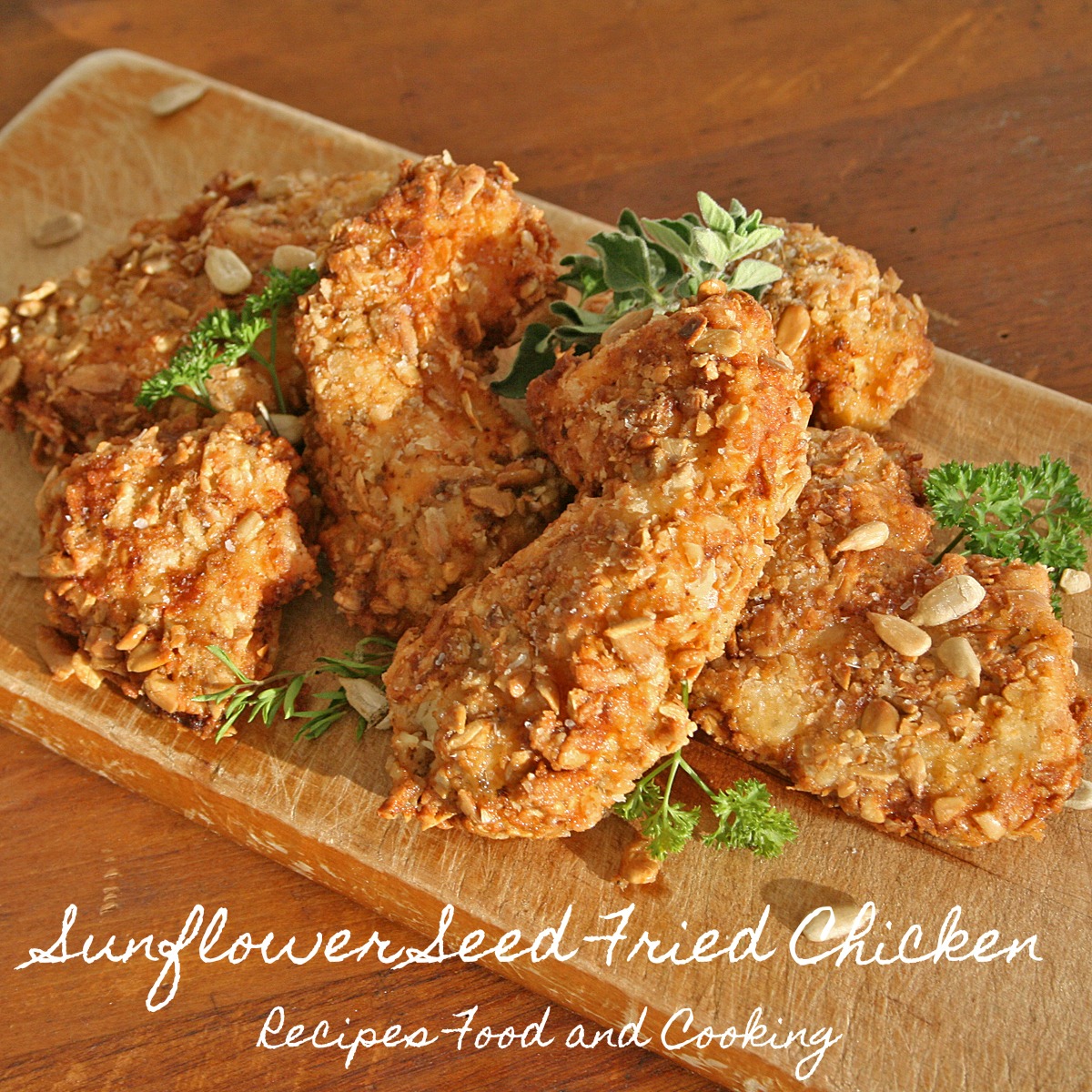 Sunflower Seed Fried Chicken