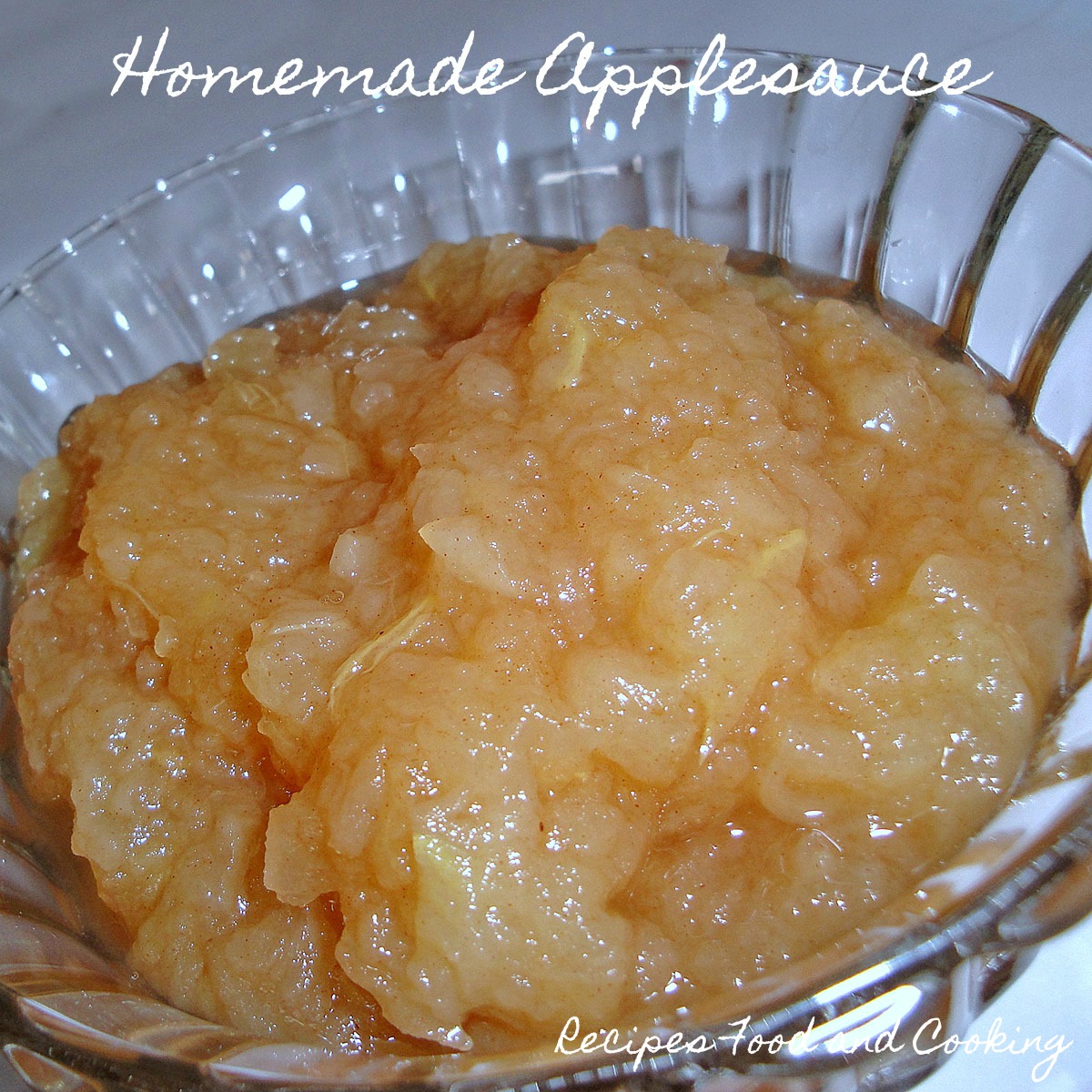 Homemade Applesauce