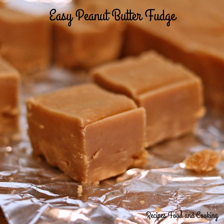 Easy Peanut Butter Fudge