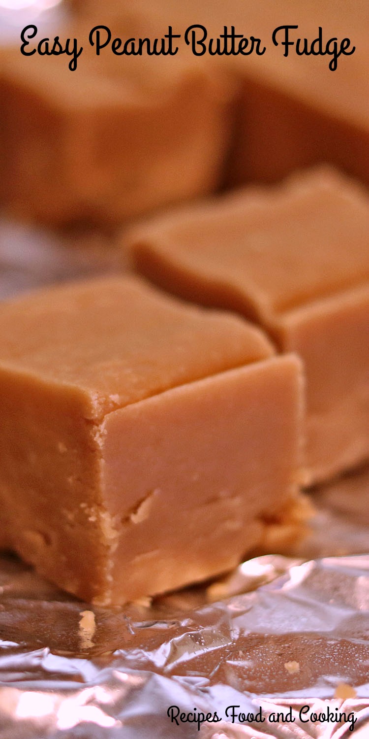 Easy Peanut Butter Fudge