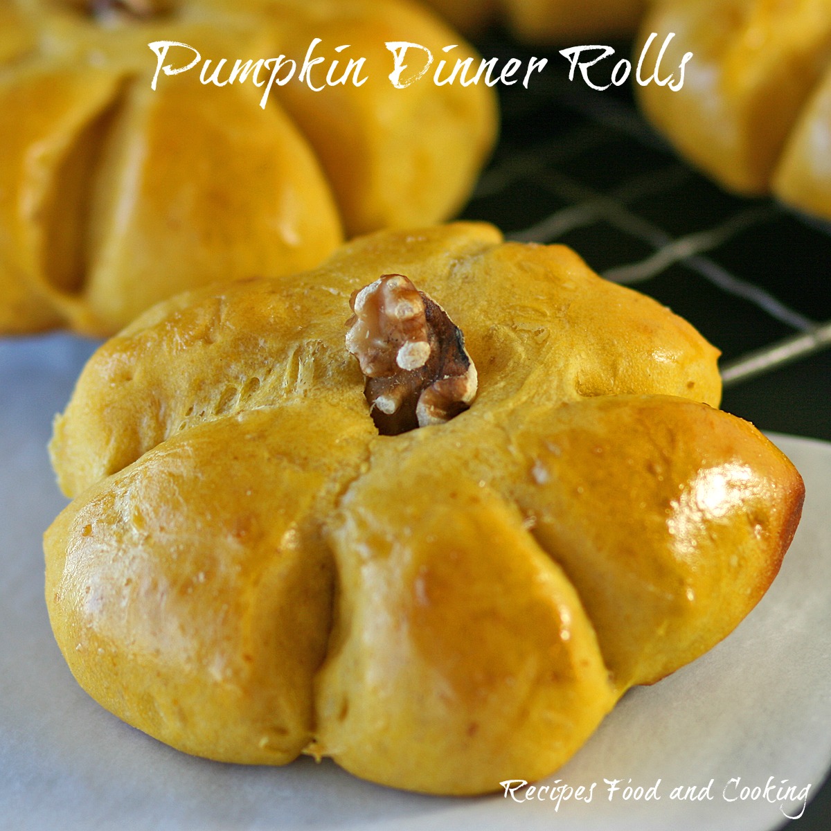 Pumpkin Dinner Rolls