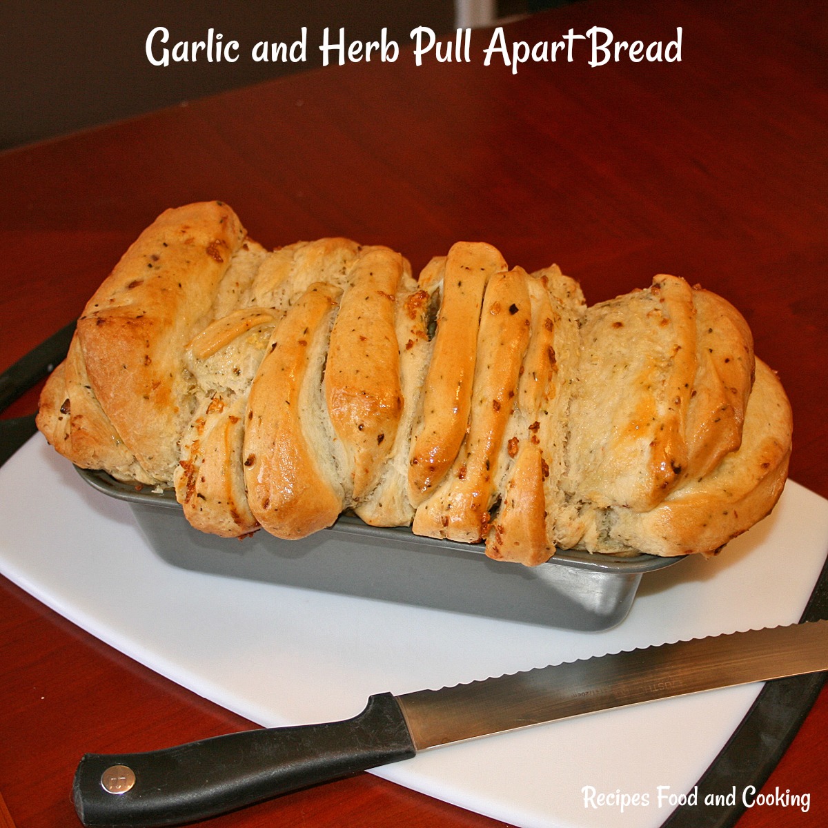 Garlic and Herb Pull Apart Bread