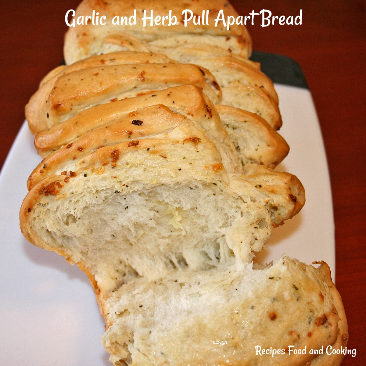 Garlic and Herb Pull Apart Bread