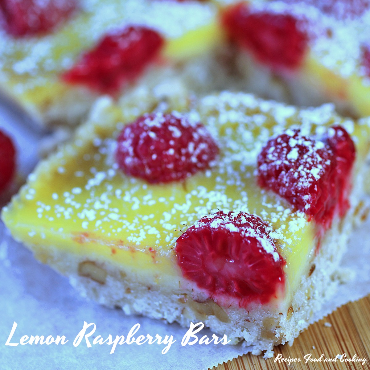 Lemon Raspberry Bars