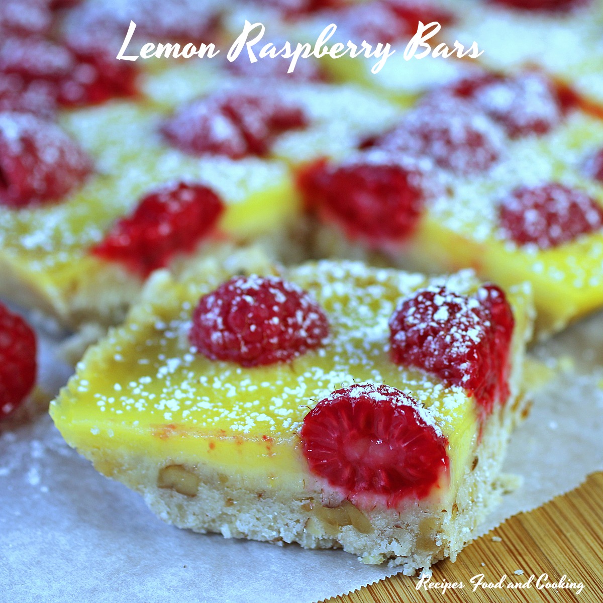 Lemon Raspberry Bars