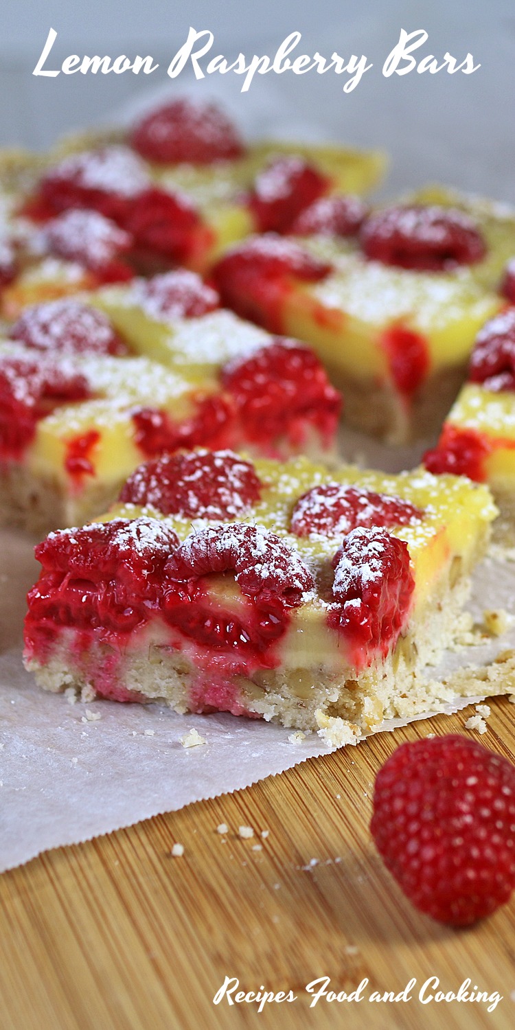 Lemon Raspberry Bars