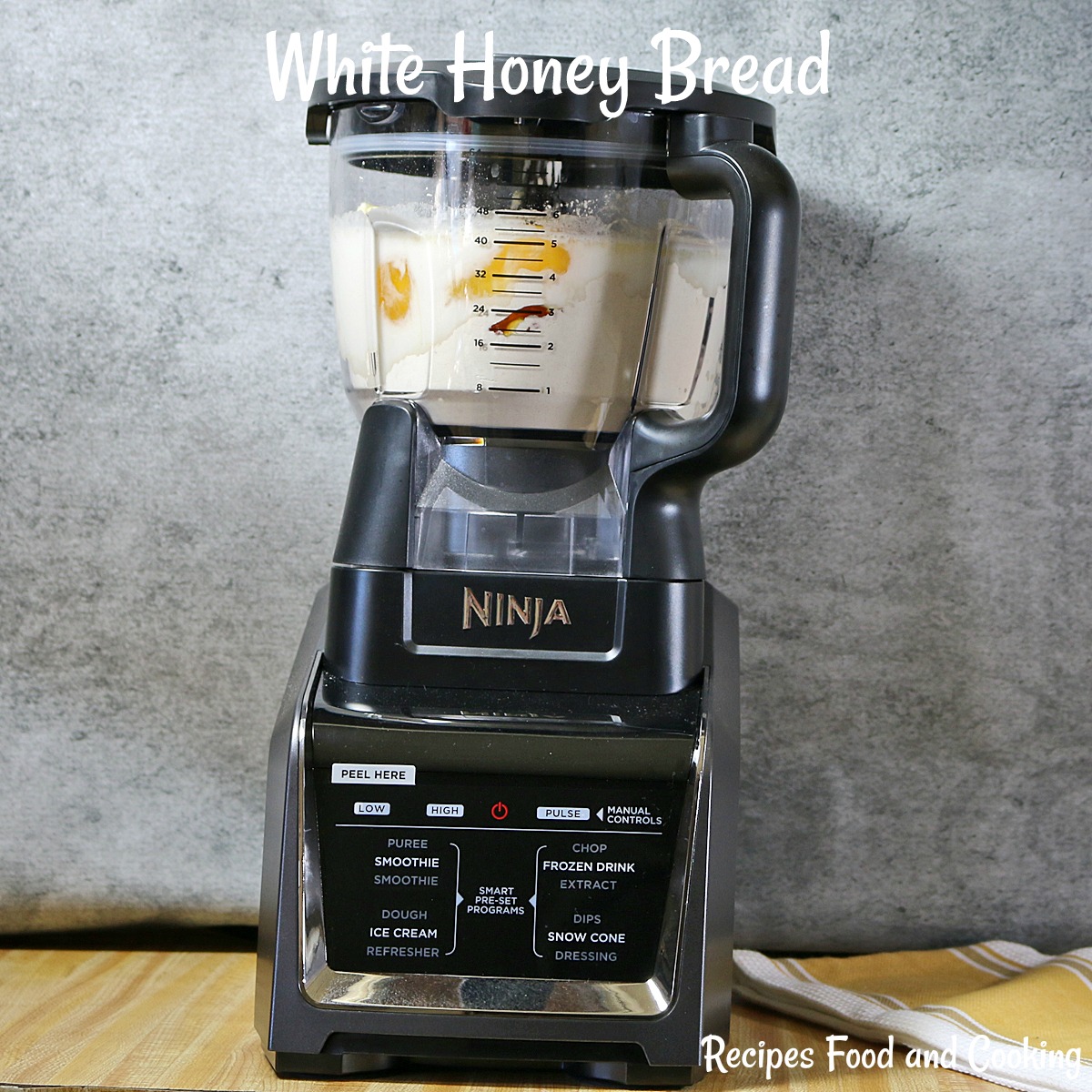 Homemade Bread Dough using the Dough Feature - NEW 2020 Ninja Professional  Food Processor Auto IQ 