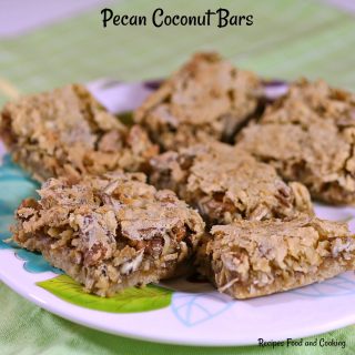 Pecan Coconut Bars