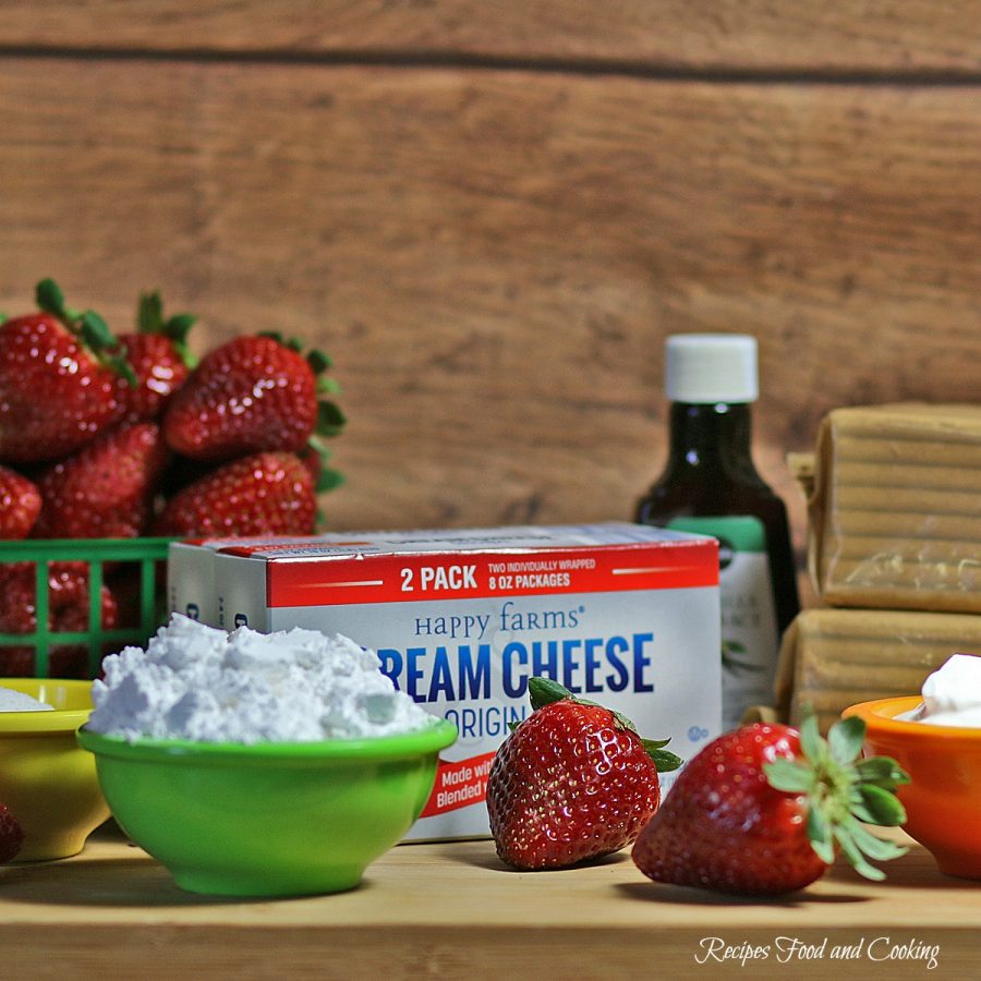 No Bake Strawberry Cheesecake Pop Kbobs