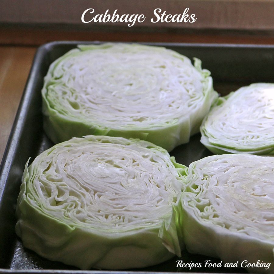 Roasted Cabbage Steaks