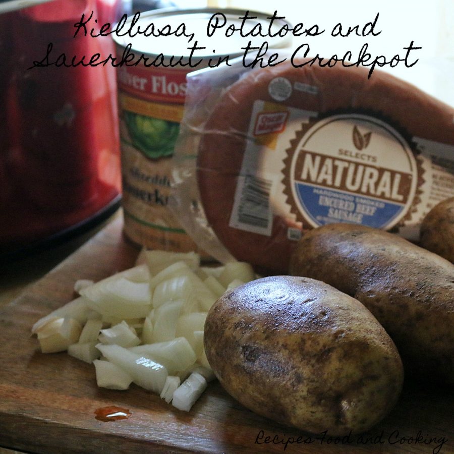 Kielbasa, Potatoes and Sauerkraut