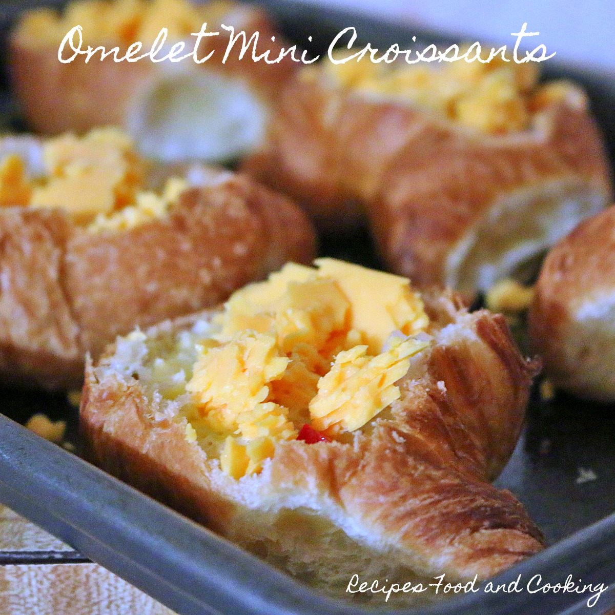 Omelet Mini Croissants