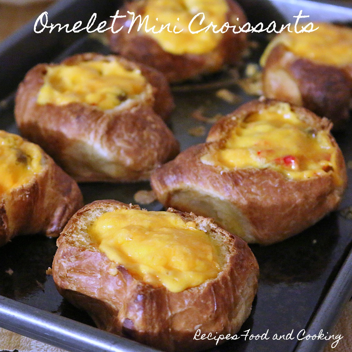 Omelet Mini Croissants