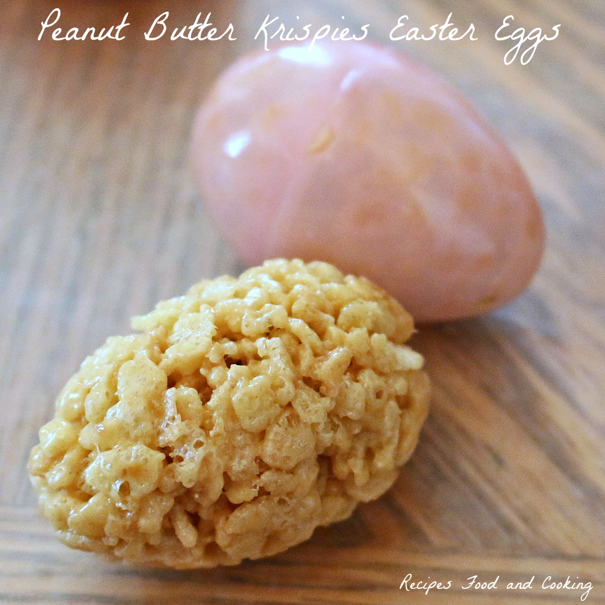 Peanut Butter Krispies Easter Eggs