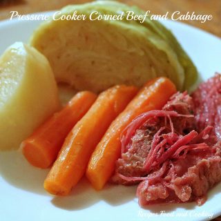 Pressure Cooker Corned Beef with Cabbage, Carrots and Potatoes