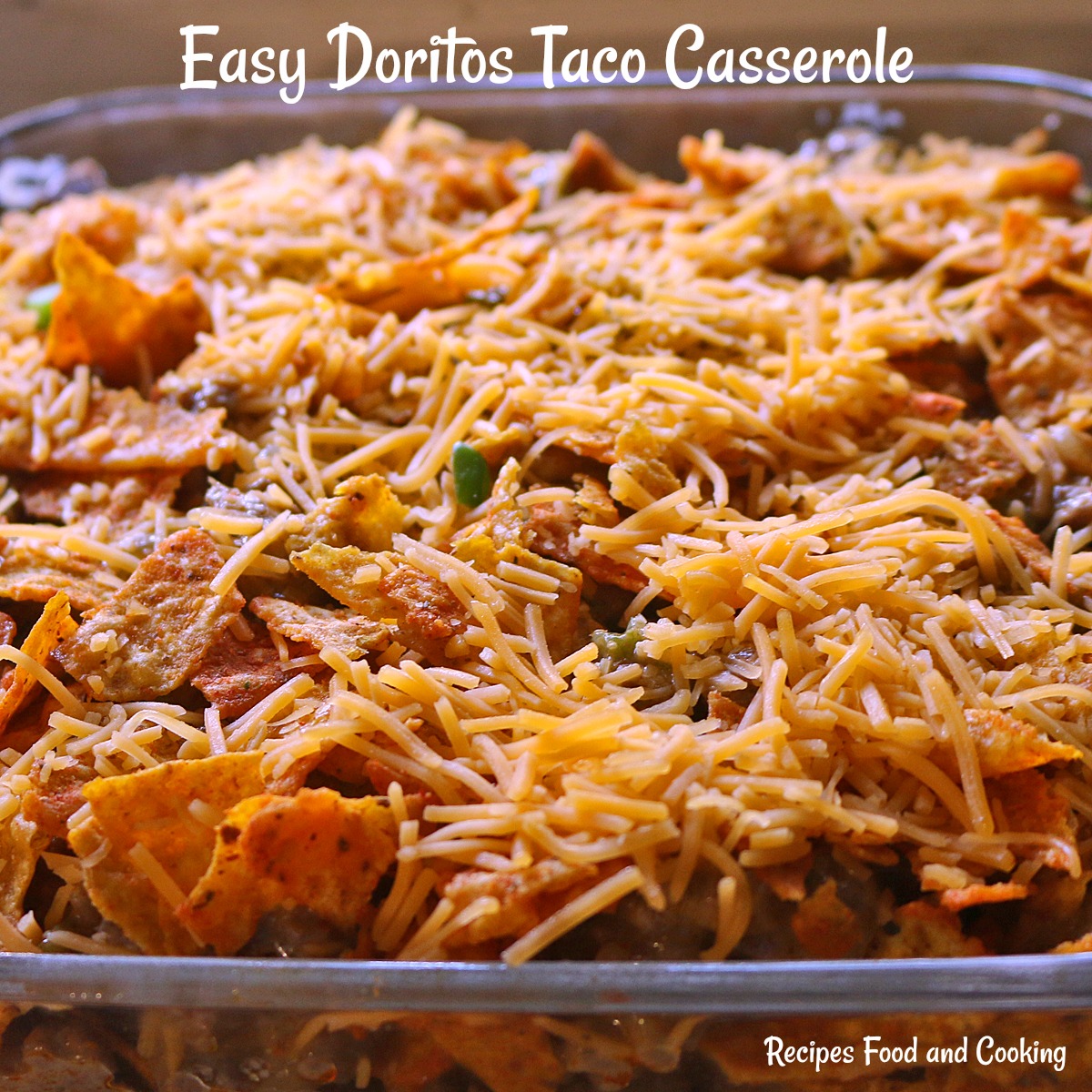 Easy-Doritos-Taco-Casserole-4f - Recipes Food and Cooking