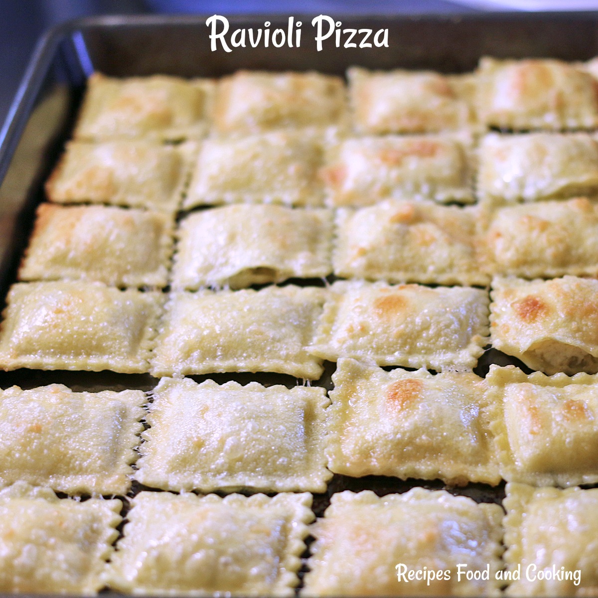 Ravioli Pizza