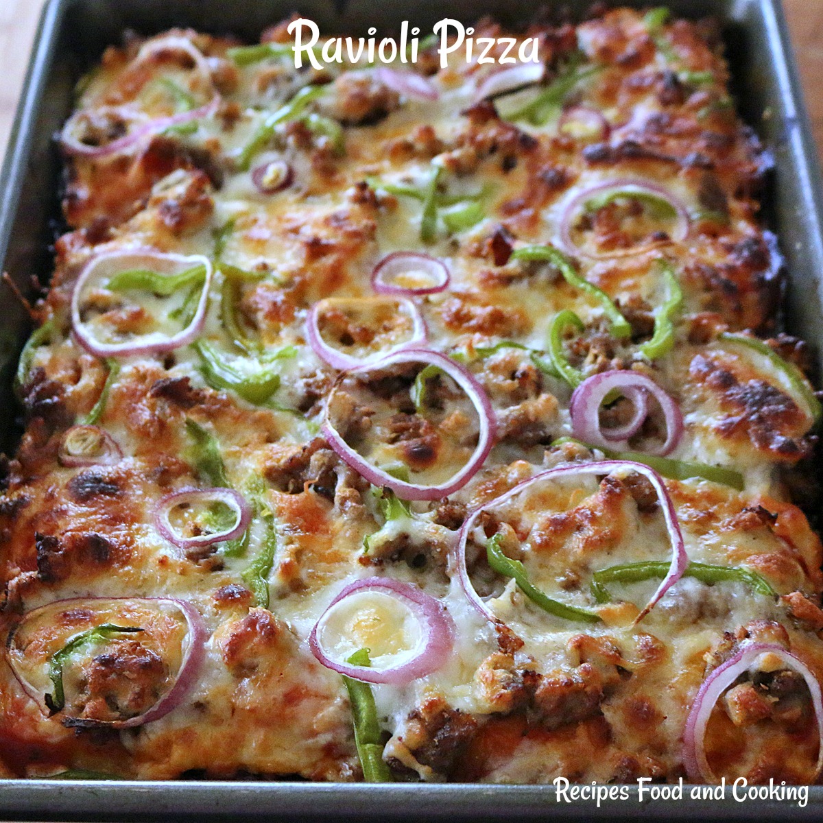 Ravioli Pizza