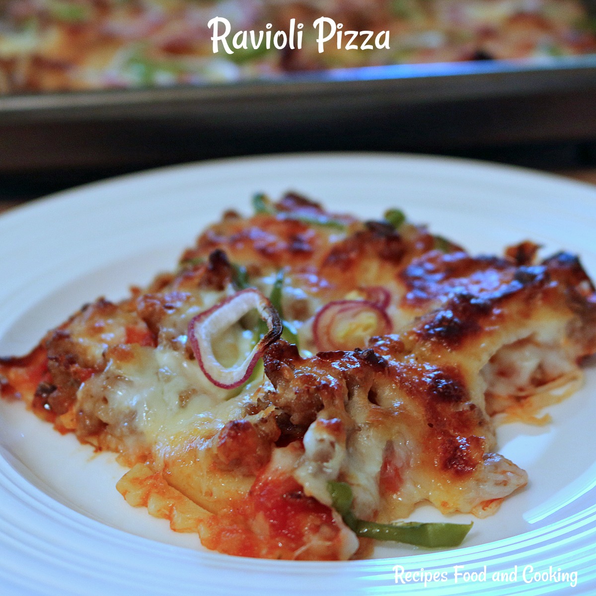 Ravioli Pizza