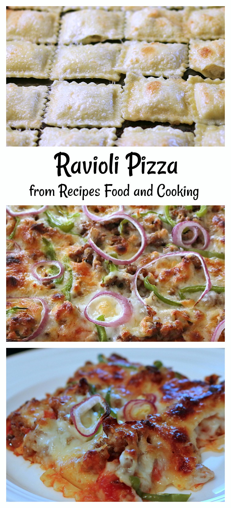 Ravioli Pizza