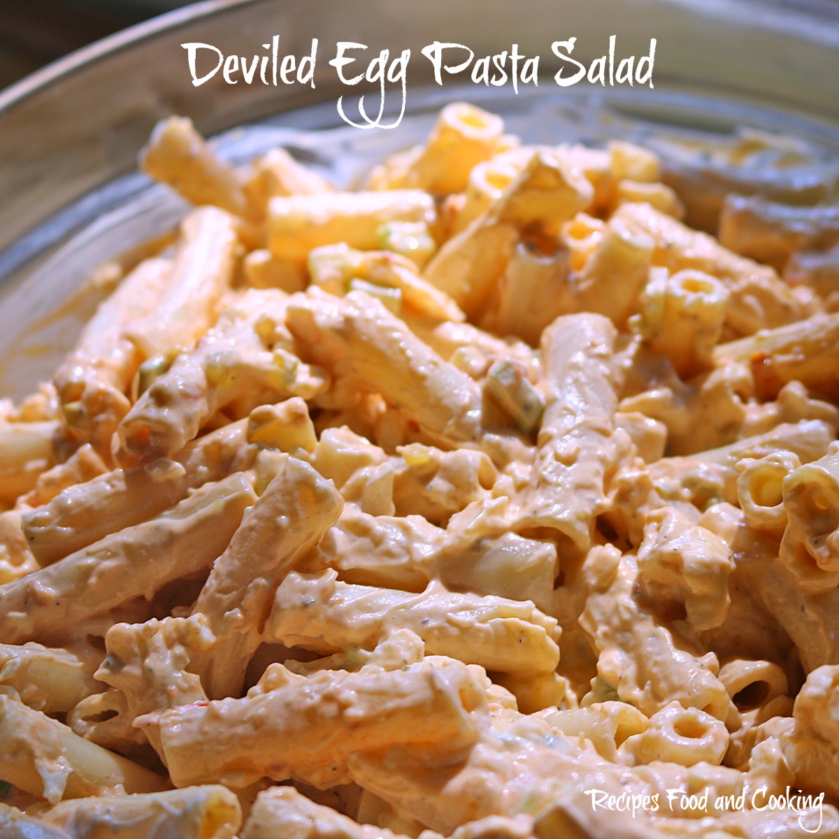 Deviled Egg Pasta Salad