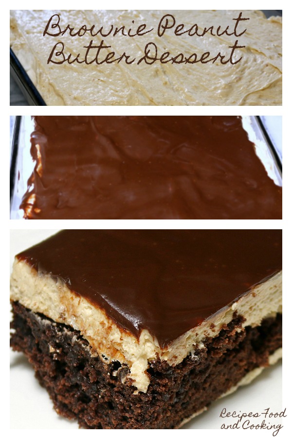 Brownie Peanut Butter Dessert