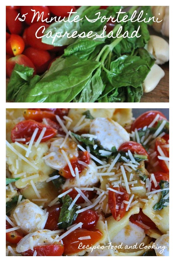 Tortellini Caprese Salad