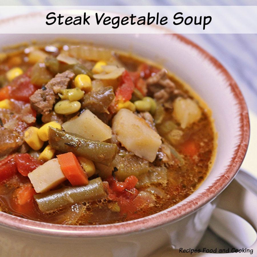 Steak Vegetable Soup Recipe At Recipes Food And Cooking 