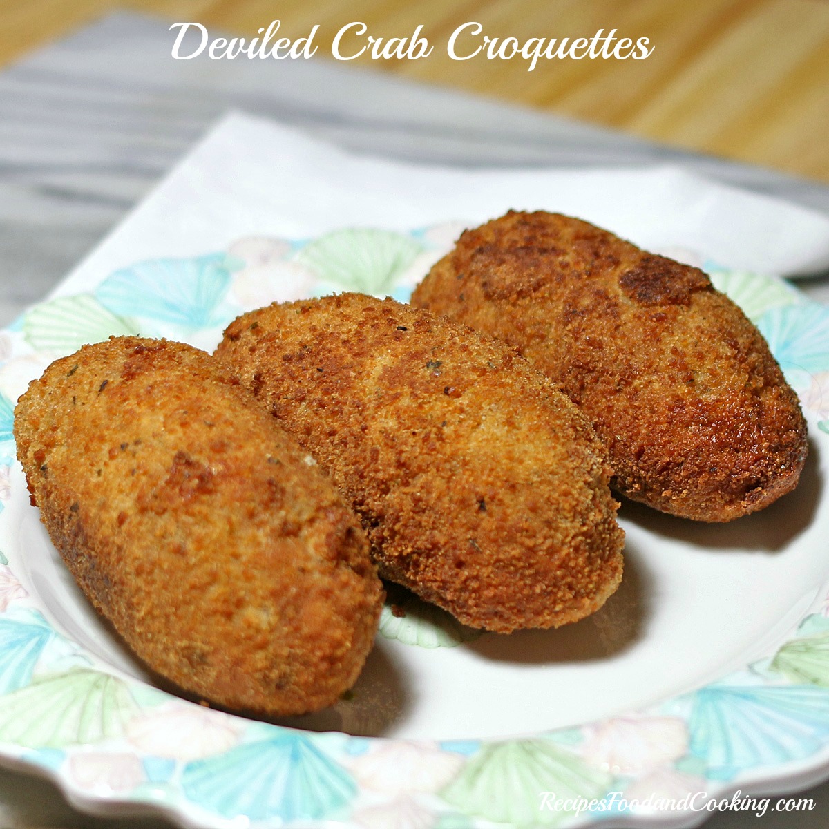 Deviled Crab Croquettes