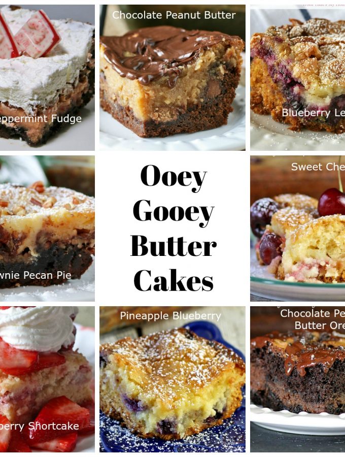 Ooey Gooey Butter Cakes