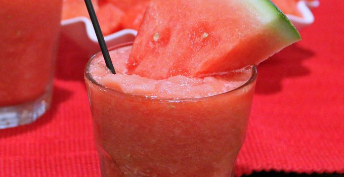 It’s a Party with Frozen Watermelon Daiquiri’s!