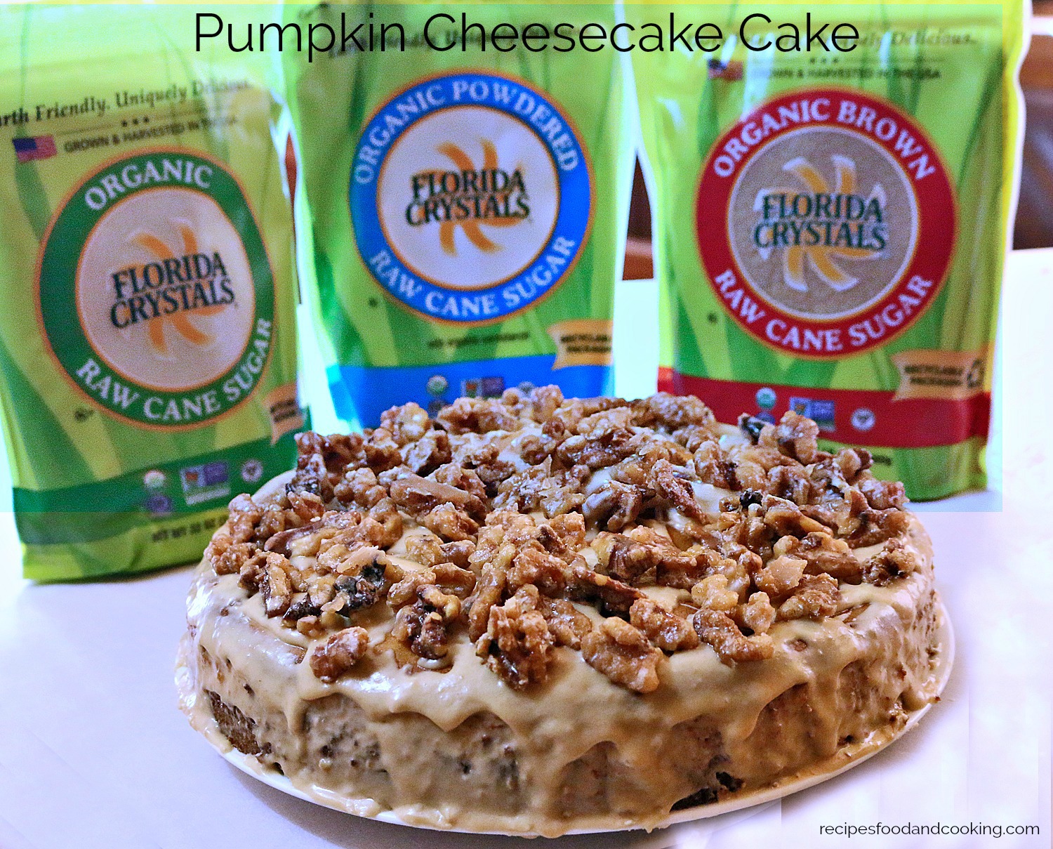 Pumpkin Cheesecake Cake